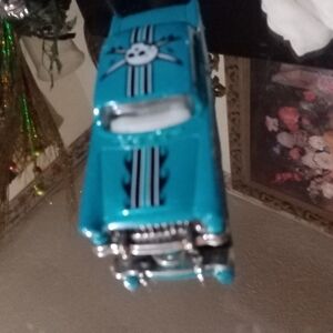 1955 Chevy Tm Gm Turquoise Loose Mattel Hot Wheels Car